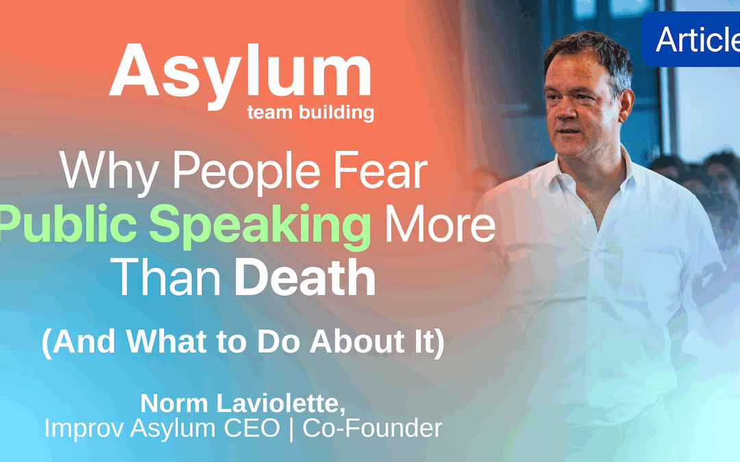 Why People Fear Public Speaking More Than Death (And What to Do About It)